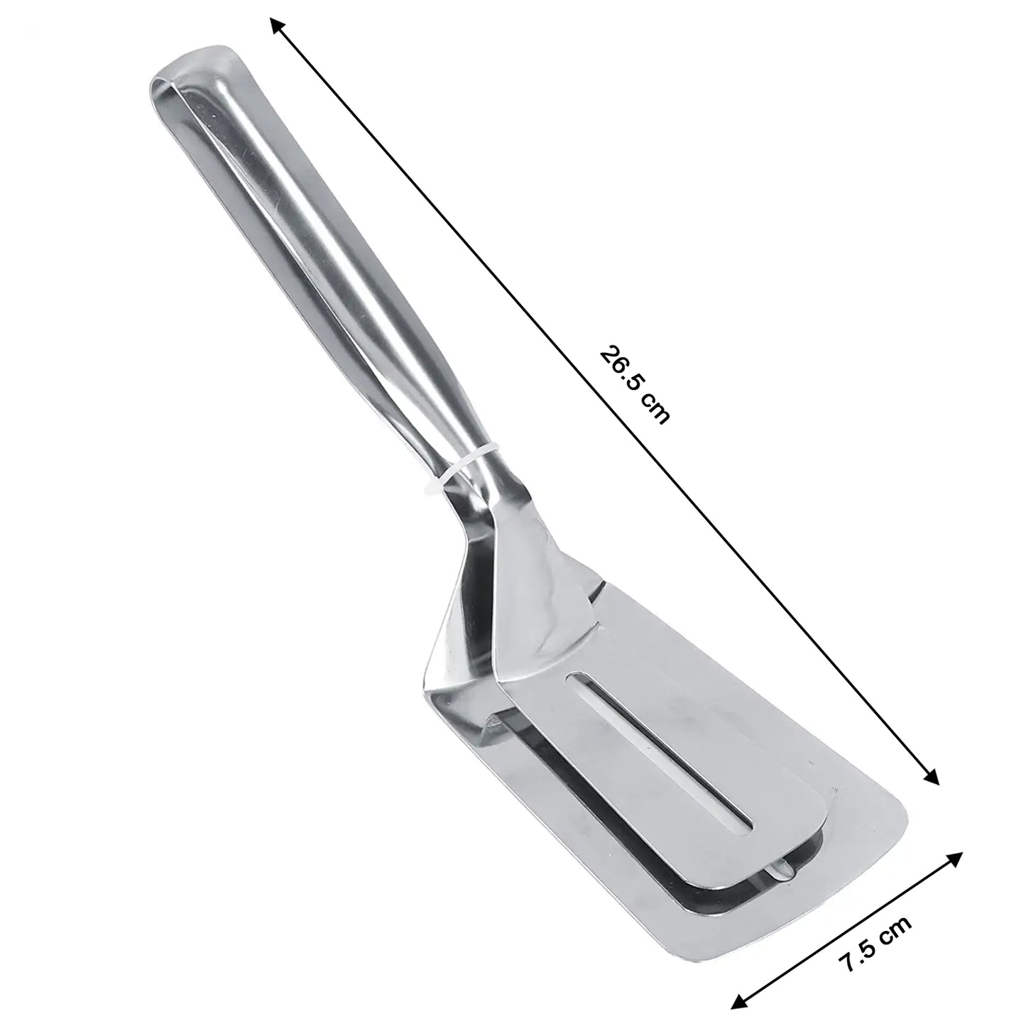 Wukusy multifunction kitchen tong with stainless steel construction, serving, frying, BBQ, and steak clip features for versatile cooking.