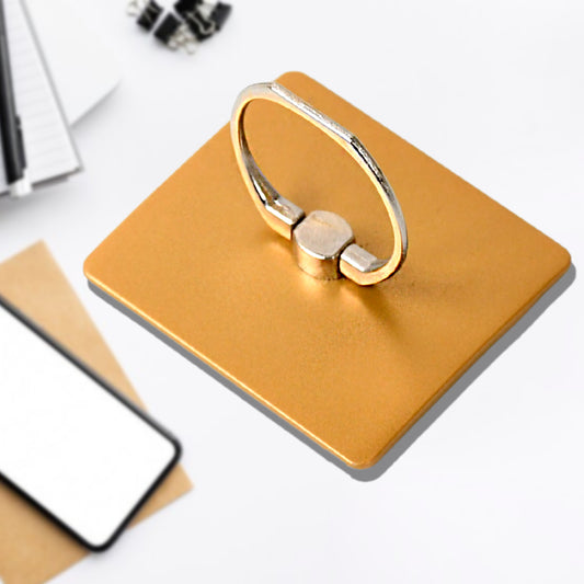 Wukusy mobile phone finger stand with 360-degree rotation, phone ring holder, kickstand, and finger grip for secure handling.