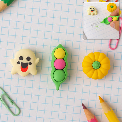 Cute Cartoon Eraser - (1 Pc  Mix Design)