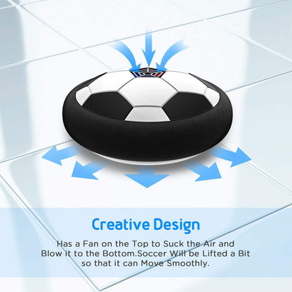 Wukusy Hover LED Ball toy for kids, featuring glowing lights, used for play and entertainment in households and children’s activities.
