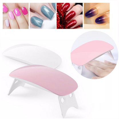 Wukusy 6060 professional nail polish dryer machine with digital controls and compact design for efficient nail drying.