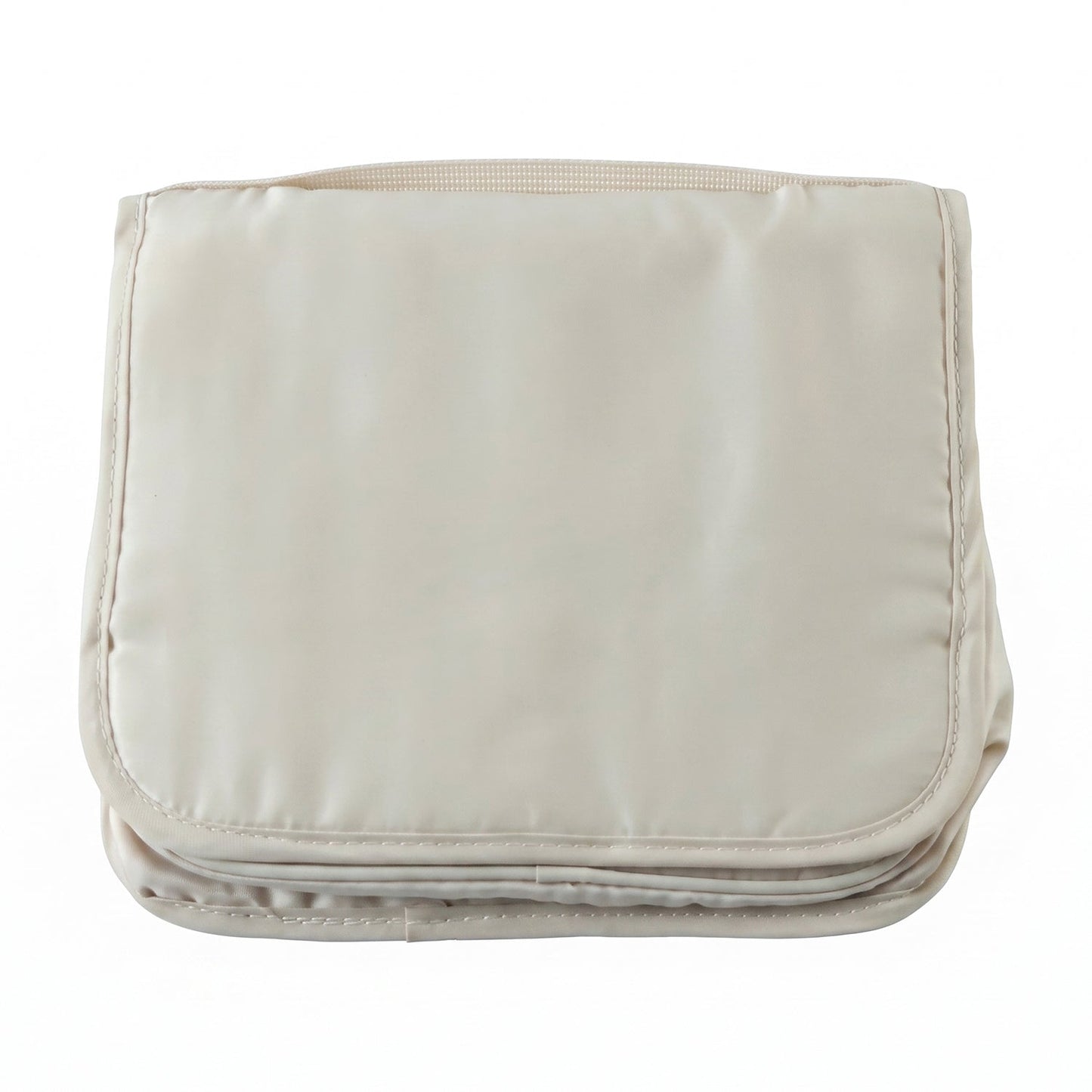 Wukusy premium foldable travel pouch bag hanging toiletry organizer kit with multiple compartments and secure hanging hook.