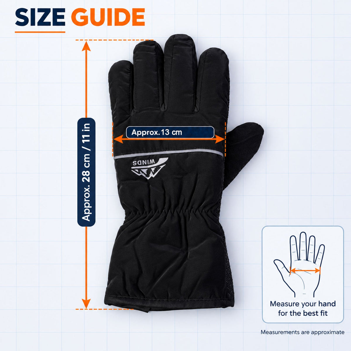 Wukusy multipurpose winter hand gloves with plush lining and textured grip in mixed colors, designed to keep hands warm and secure.