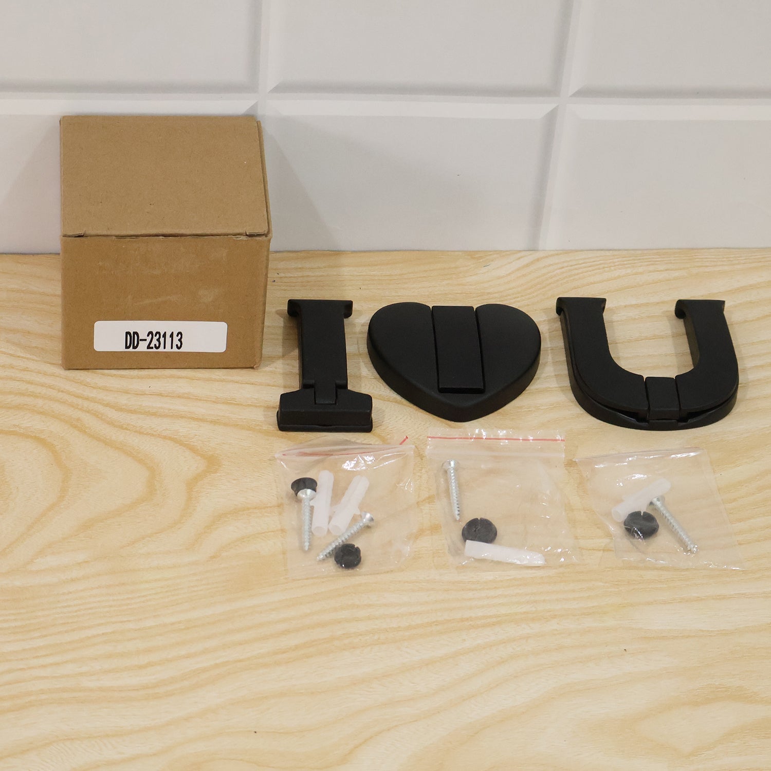 Premium Heavy Duty Wall Hook 3 In 1 Self Adhesive For Clothes Bags (3 Pc)