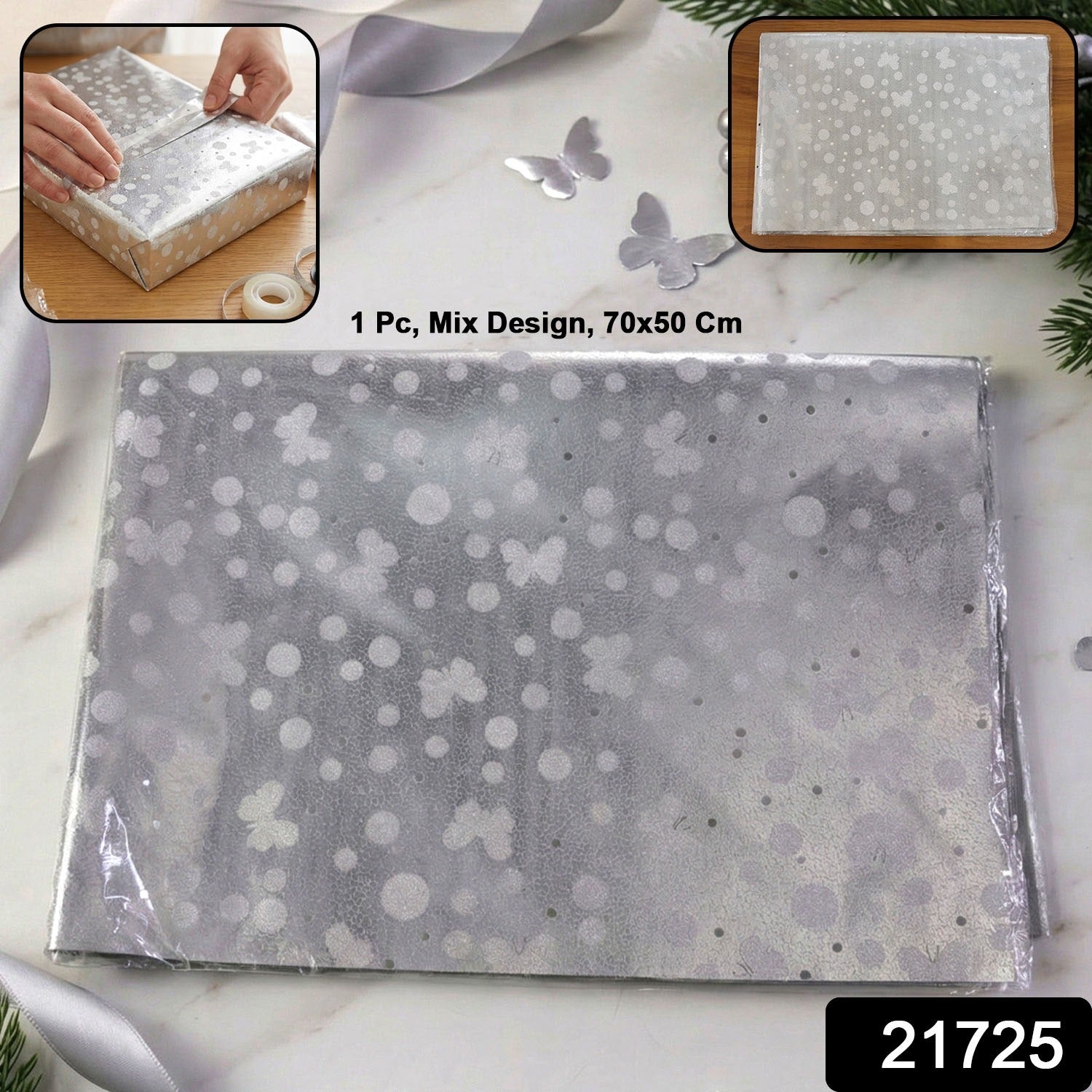 Decorative Gift Wrapping Paper (7050 Cm 1 Pc)
