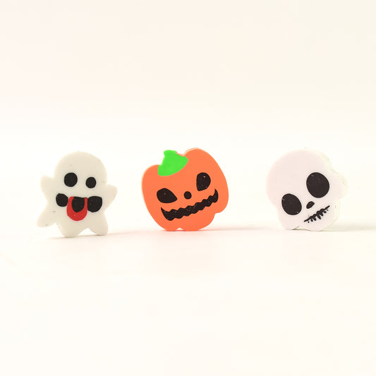 Cartoon Shape Eraser Rubber (50 Pc  Mix Colour  Design)