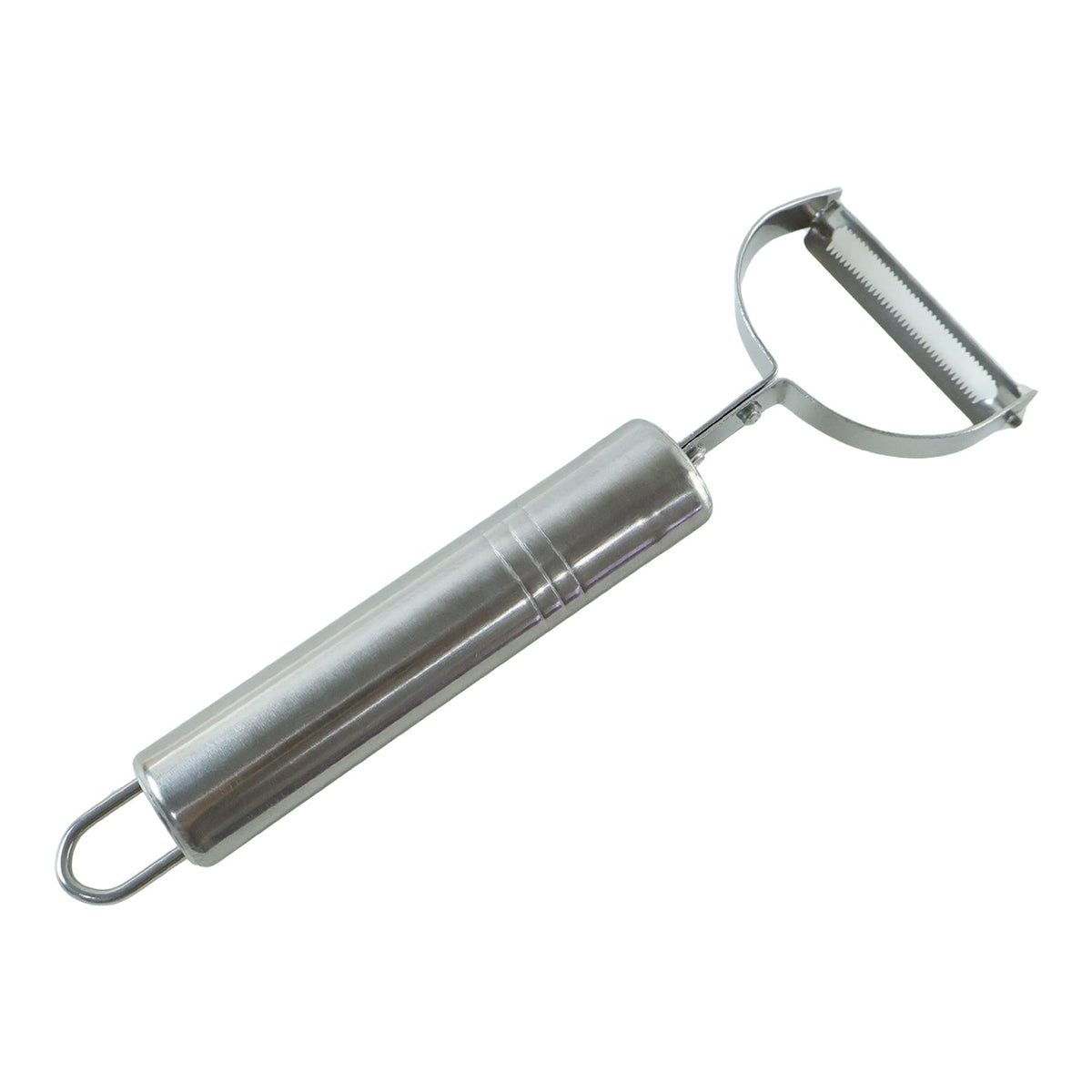 Stainless Steel Vegetable And Fruit Peeler With Swivel Blade For Kitchen (1 Pc)