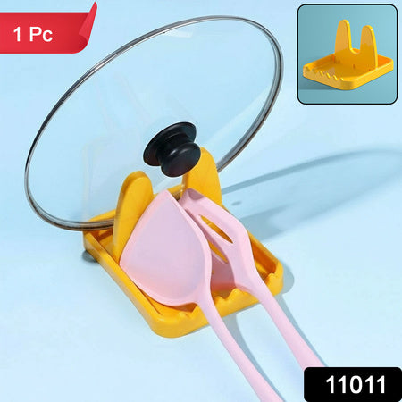 Multipurpose Kitchen Lid  Spoon Holder Stand (1 Pc)