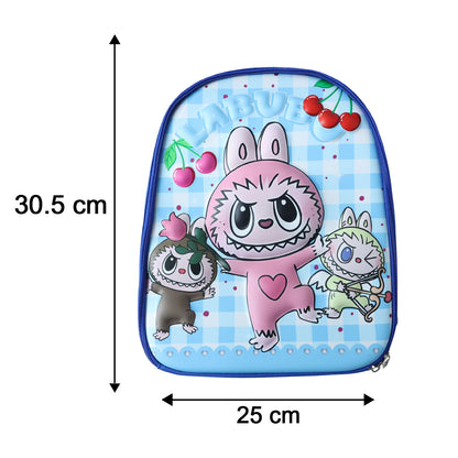 Cute Cartoon Printed Kids School Backpack (1 Pc 12 Inch)